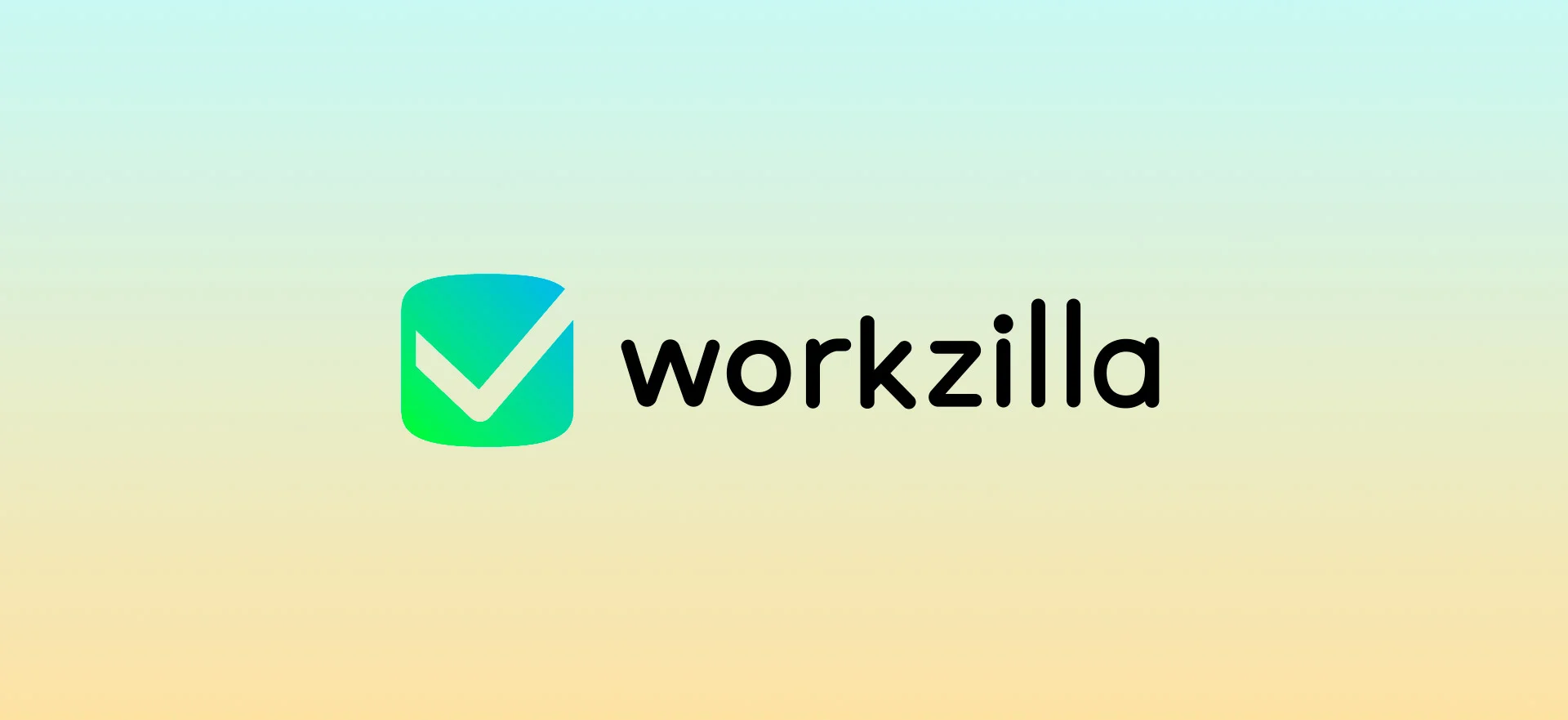Логотип Workzilla на градиентном фоне