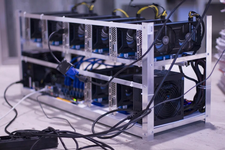 GPU-ферма для майнинга криптовалют