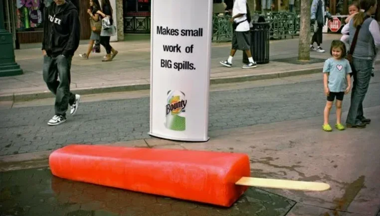 Пример Ambient Marketing