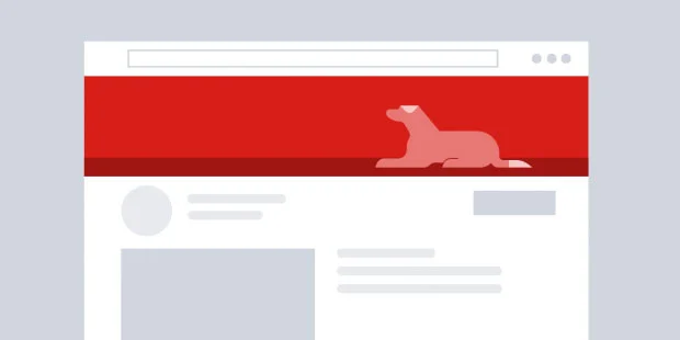Баннер YouTube с иллюстрацией