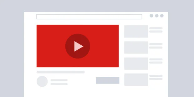 Превью видеоролика на странице YouTube