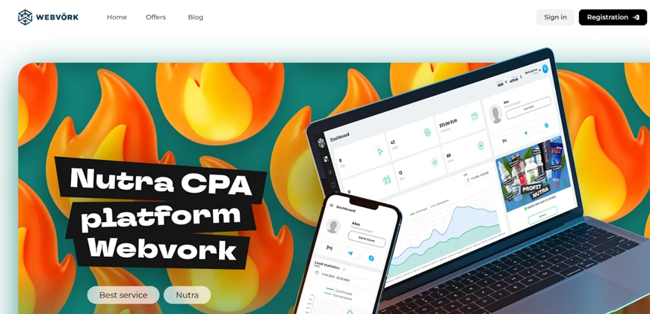 Интерфейс Webvork