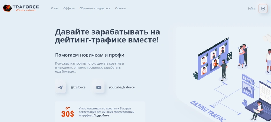 Интерфейс TRAFORCE