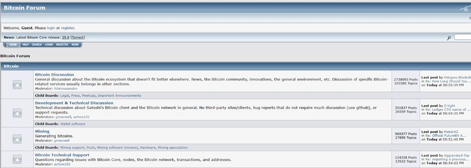 Главная страница форума Bitcoin Forum