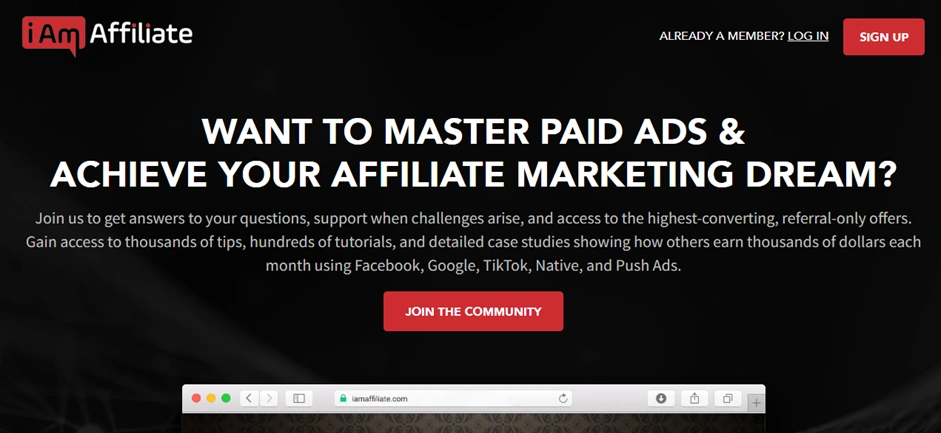 Главная страница форума iAmAffiliate
