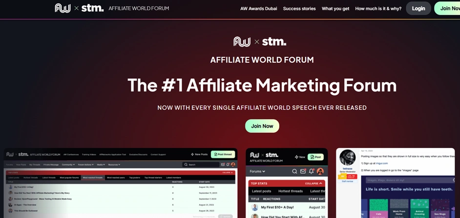 Главная страница форума Affiliate World Forum