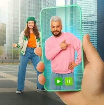 Челлендж СберТанцы в TikTok с AR-аватаром Филиппа Киркорова